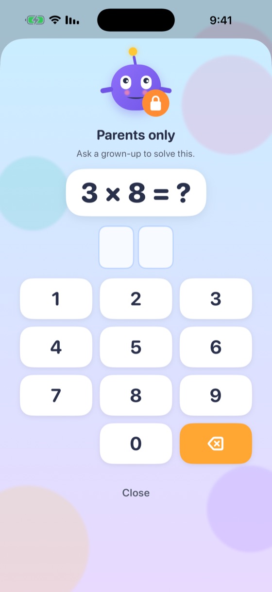 The multiplication check shown before a purchase